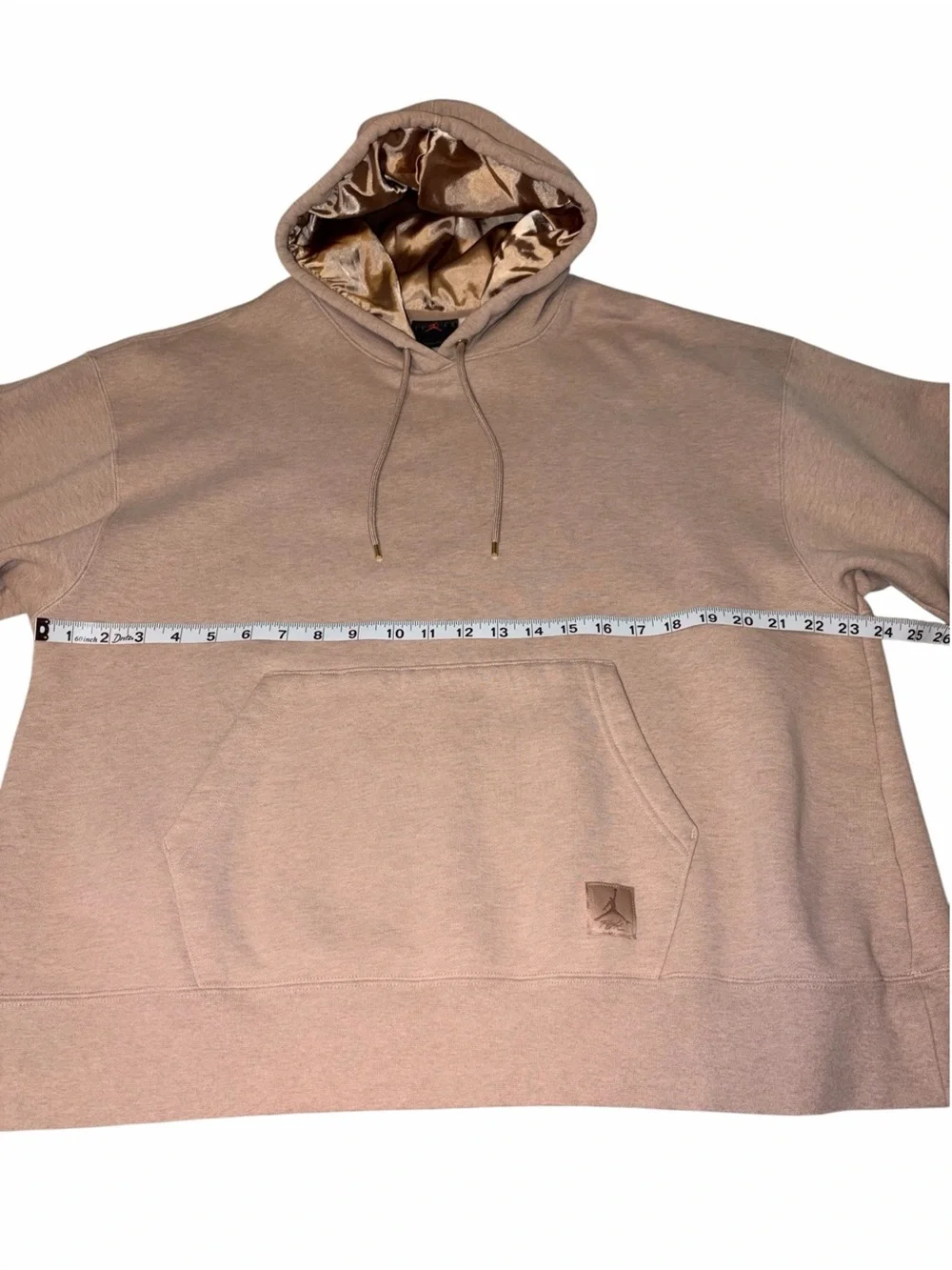 EUC Air Jordan Flight Fleece Pullover Hoodie Legend Medium Brown Heather Medium